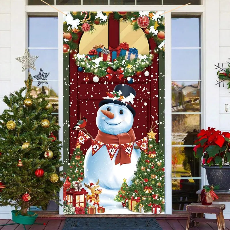Christmas Hanging Flag – Festive Door & Home Decoration with Weather-Resistant Fabric for Indoor/Outdoor Use (2025 Edition)