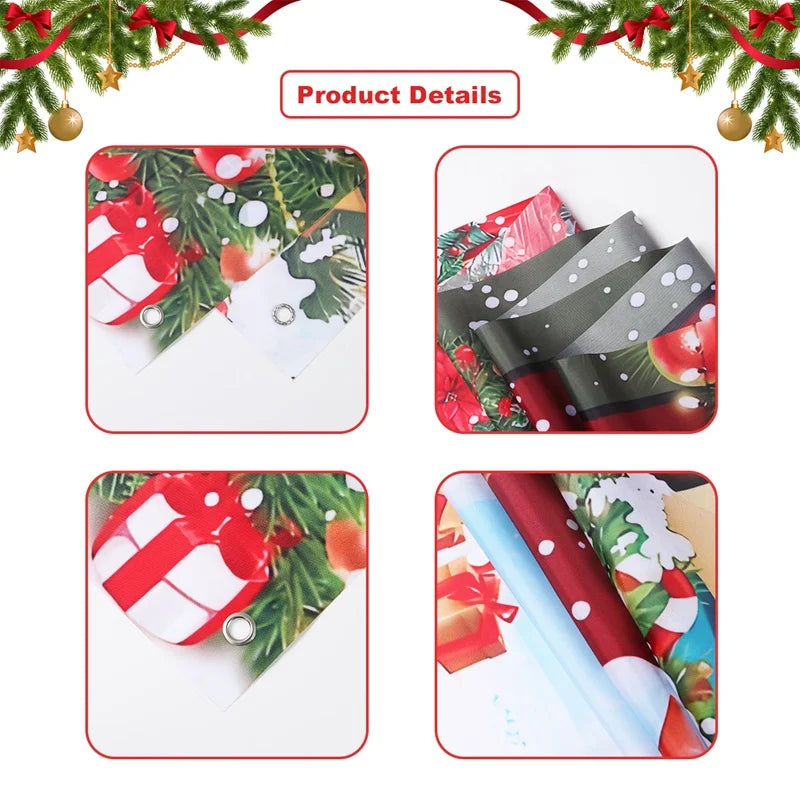 Christmas Hanging Flag – Festive Door & Home Decoration with Weather-Resistant Fabric for Indoor/Outdoor Use (2025 Edition)