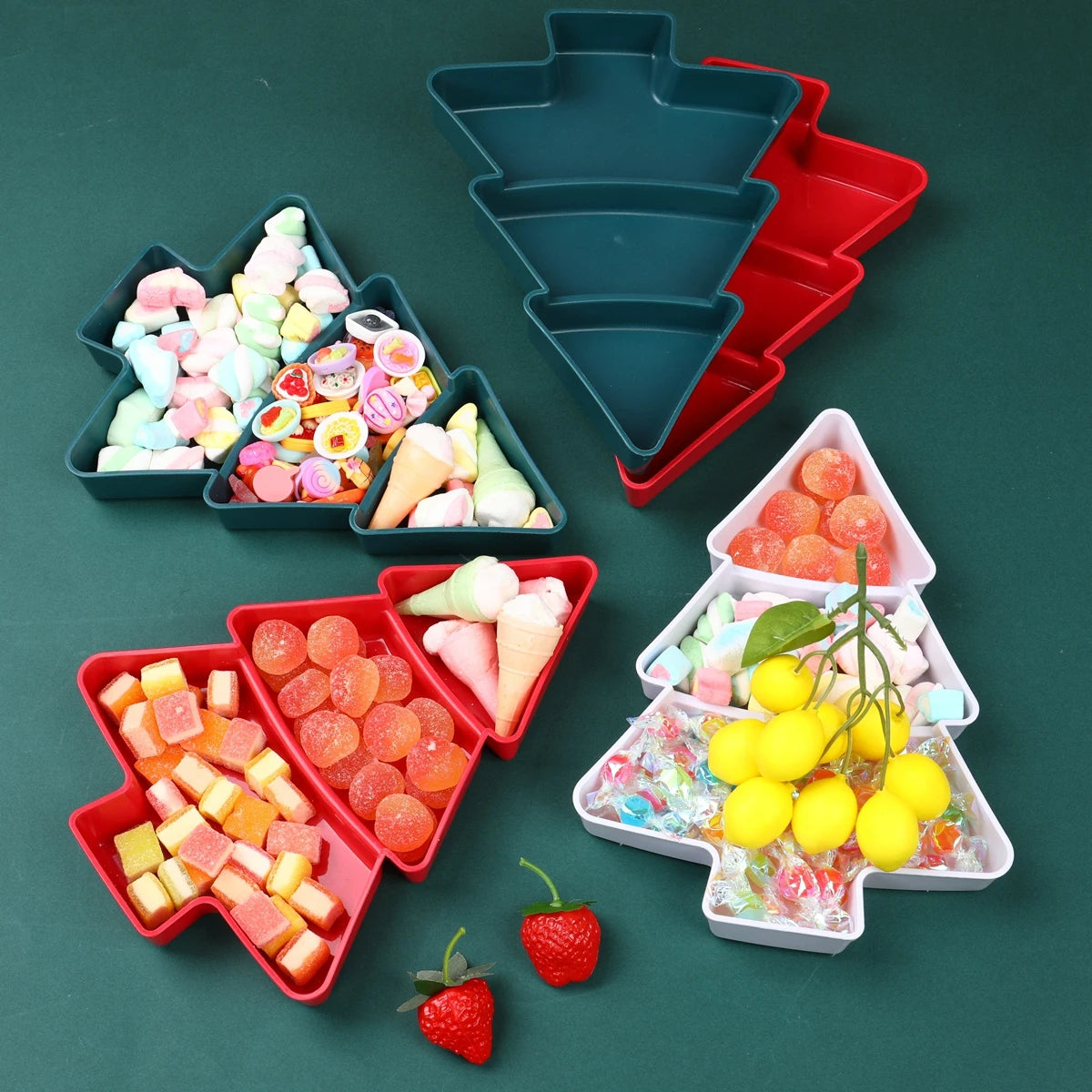 Christmas Tree Fruit Plate – Festive Tableware for Holiday Snacks, Décor & Gifting (2025 Edition)