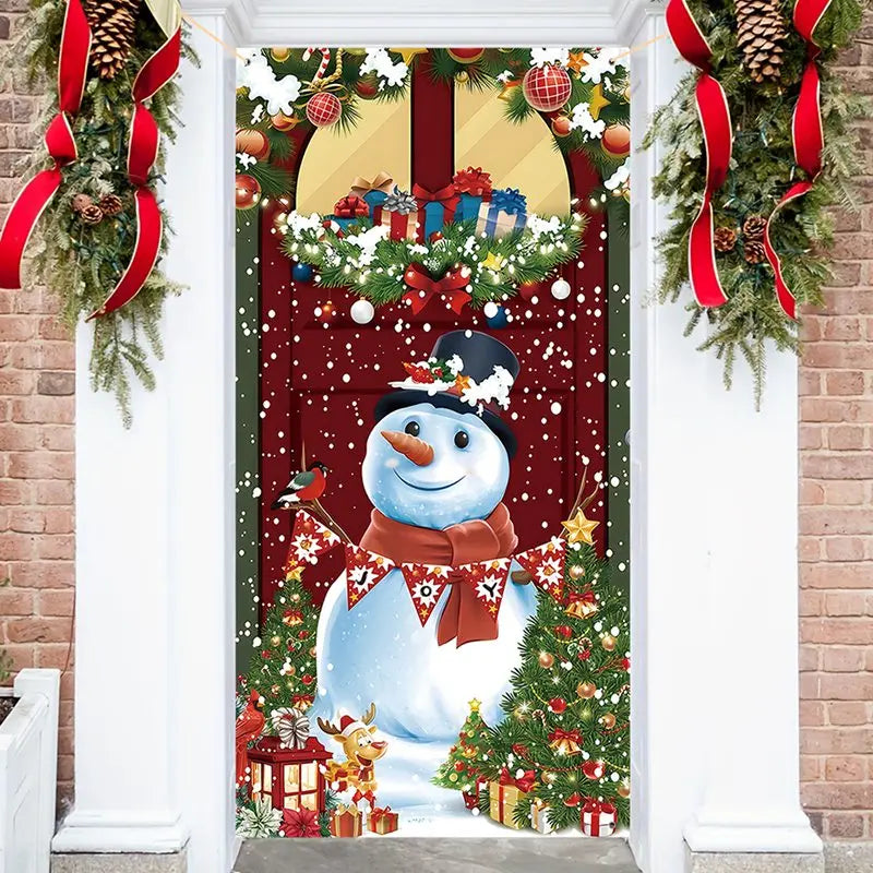 Christmas Hanging Flag – Festive Door & Home Decoration with Weather-Resistant Fabric for Indoor/Outdoor Use (2025 Edition)