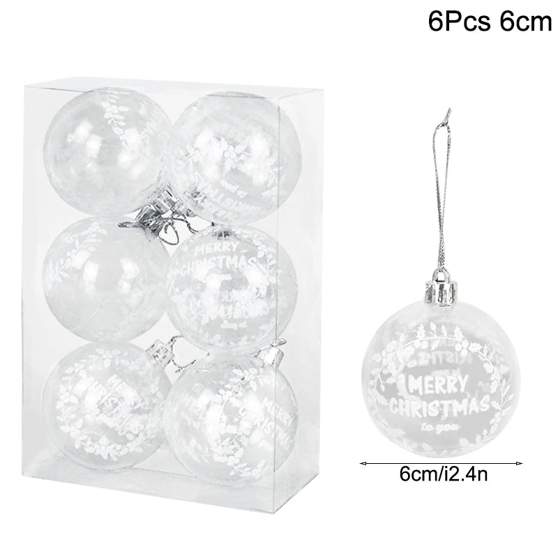 Christmas Ball Ornaments – 1 Box of Hanging Tree Pendants for Holiday Décor, Parties & Gifting (2025 Edition)