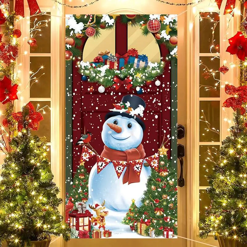 Christmas Hanging Flag – Festive Door & Home Decoration with Weather-Resistant Fabric for Indoor/Outdoor Use (2025 Edition)