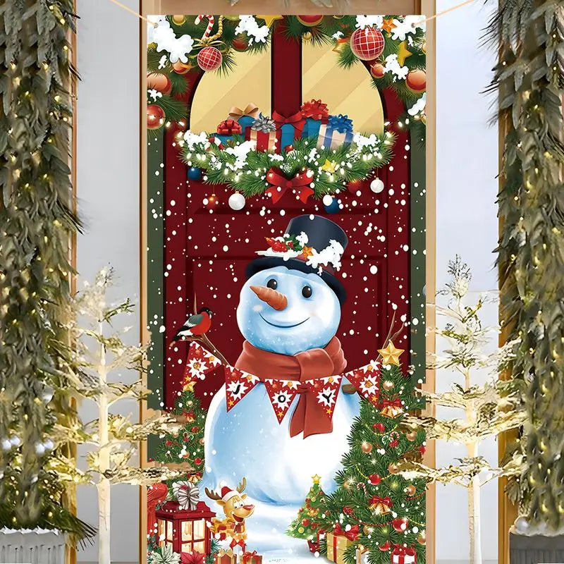 Christmas Hanging Flag – Festive Door & Home Decoration with Weather-Resistant Fabric for Indoor/Outdoor Use (2025 Edition)