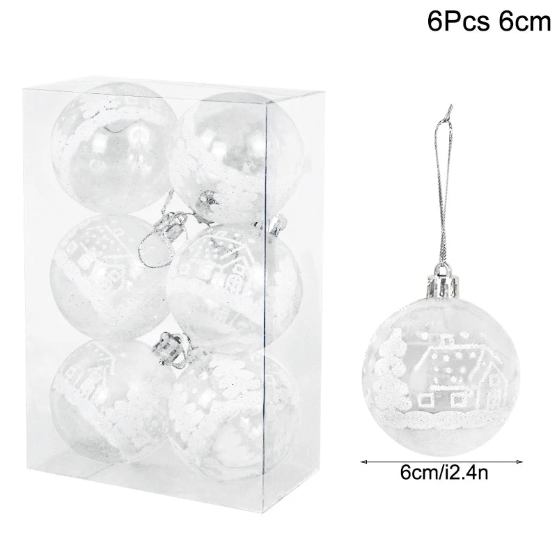 Christmas Ball Ornaments – 1 Box of Hanging Tree Pendants for Holiday Décor, Parties & Gifting (2025 Edition)