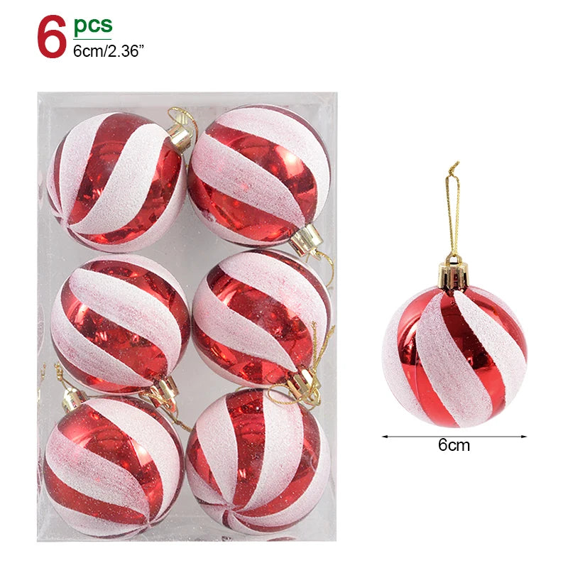 Christmas Ball Ornaments – 1 Box of Hanging Tree Pendants for Holiday Décor, Parties & Gifting (2025 Edition)