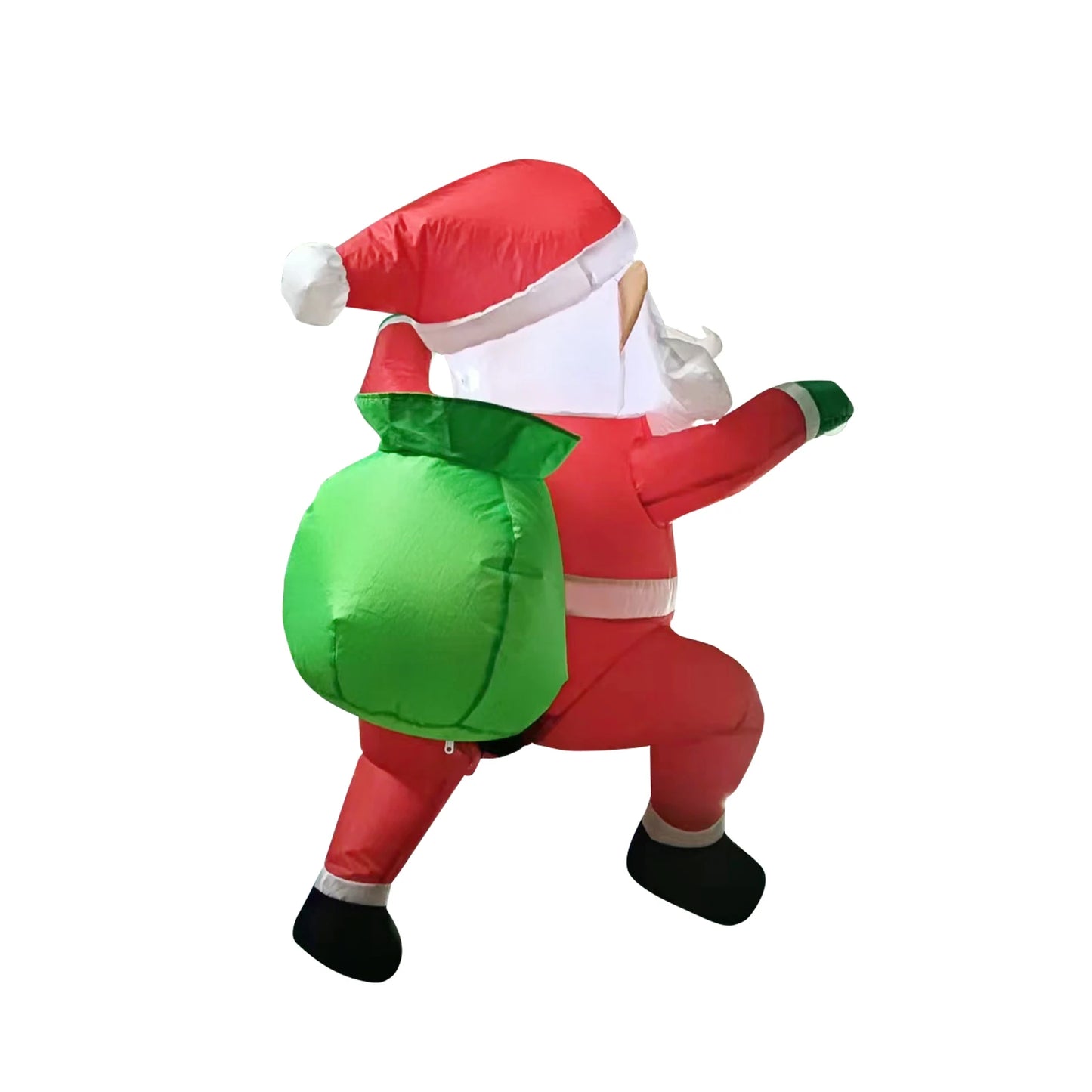 2025 LED Santa Inflatable – Climbing Christmas Decoration for Outdoor Festive Displays