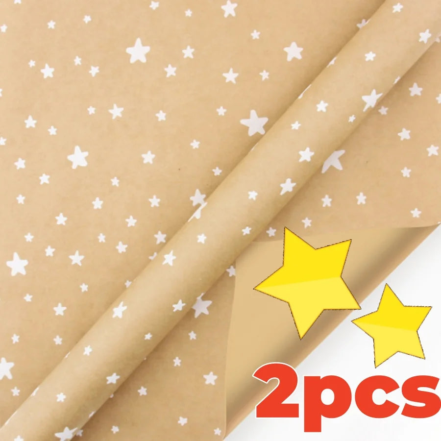 Christmas Gift Wrapping Paper Roll β Snowflake & Tree Pattern (16.9" Γ 590") Eco-Friendly Holiday Packaging for Presents (2025 Edition)