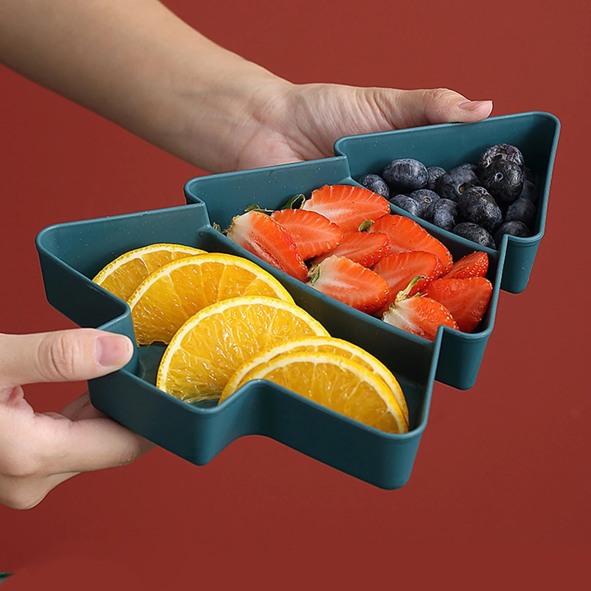 Christmas Tree Fruit Plate – Festive Tableware for Holiday Snacks, Décor & Gifting (2025 Edition)