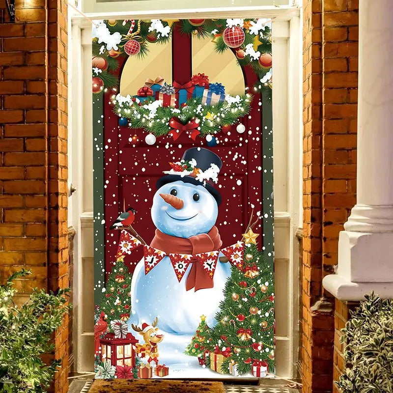 Christmas Hanging Flag – Festive Door & Home Decoration with Weather-Resistant Fabric for Indoor/Outdoor Use (2025 Edition)