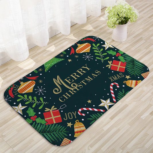Santa Claus Christmas Door Mat – Outdoor Welcome Carpet for Home Entryway Décor (2025–2026 Edition)