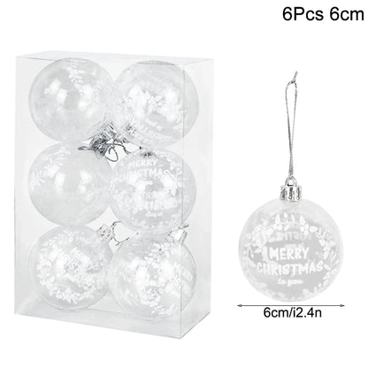 Christmas Ball Ornaments – 1 Box of Hanging Tree Pendants for Holiday Décor, Parties & Gifting (2025 Edition)
