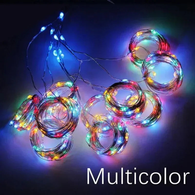 3M LED Curtain String Lights – USB-Powered Fairy Garland with 8 Modes (2025 Edition)