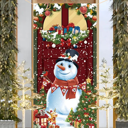 Christmas Hanging Flag – Festive Door & Home Decoration with Weather-Resistant Fabric for Indoor/Outdoor Use (2025 Edition)