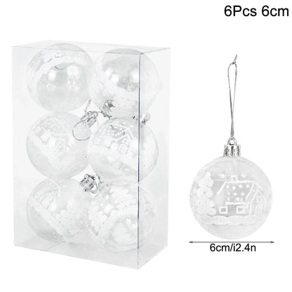 Christmas Ball Ornaments – 1 Box of Hanging Tree Pendants for Holiday Décor, Parties & Gifting (2025 Edition)
