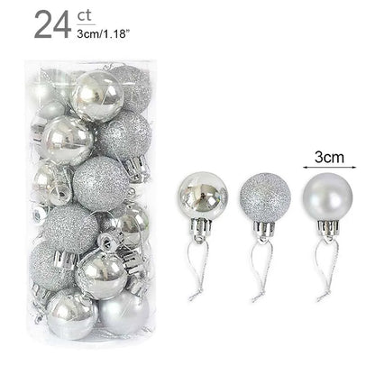 Christmas Ball Ornaments – 1 Box of Hanging Tree Pendants for Holiday Décor, Parties & Gifting (2025 Edition)