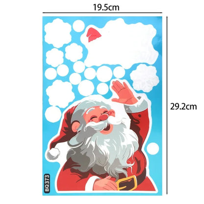 Christmas Window Decals – Static PVC Glass Stickers with Double-Sided Printing for Festive Home Décor & DIY Fun (2025 Edition)