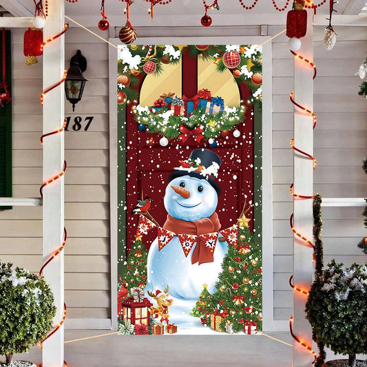 Christmas Hanging Flag – Festive Door & Home Decoration with Weather-Resistant Fabric for Indoor/Outdoor Use (2025 Edition)