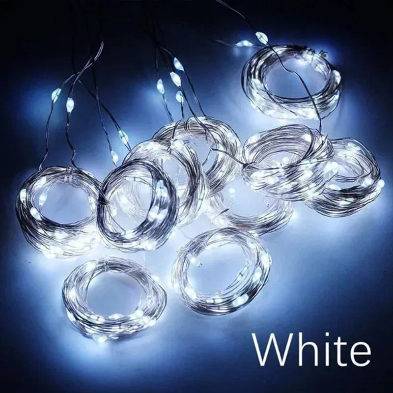 3M LED Curtain String Lights – USB-Powered Fairy Garland with 8 Modes (2025 Edition)