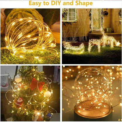 3M LED Curtain String Lights – USB-Powered Fairy Garland with 8 Modes (2025 Edition)