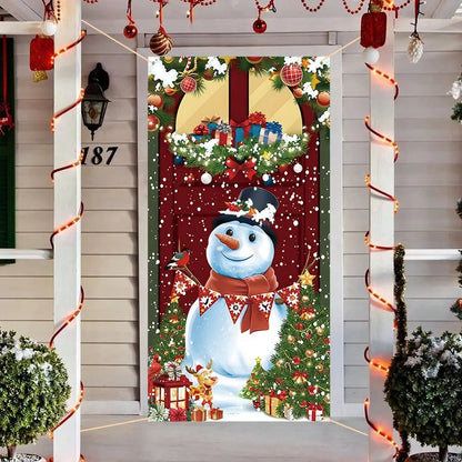 Christmas Hanging Flag – Festive Door & Home Decoration with Weather-Resistant Fabric for Indoor/Outdoor Use (2025 Edition)